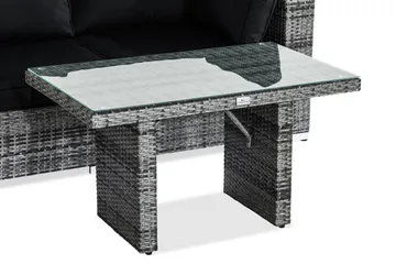 Bahamas Loungegruppe 2-seter - Grå Bord - Hagemøbler & utemiljø - Hagegruppe - Cafemøbler & cafesett