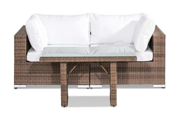 Bahamas Loungegruppe 2-seter - Sand Bord - Hagemøbler & utemiljø - Hagegruppe - Cafemøbler & cafesett