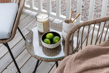 Balkonggruppe Viga 2-seters Svart - Venture Home - Hagemøbler & utemiljø - Hagegruppe - Cafemøbler & cafesett