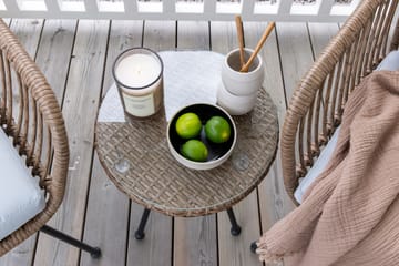 Balkonggruppe Viga 2-seters Svart - Venture Home - Hagemøbler & utemiljø - Hagegruppe - Cafemøbler & cafesett
