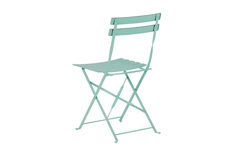 Balkongsett Alatri 60 cm + 2 stoler - mintgrønn - Hagemøbler & utemiljø - Hagegruppe - Cafemøbler & cafesett