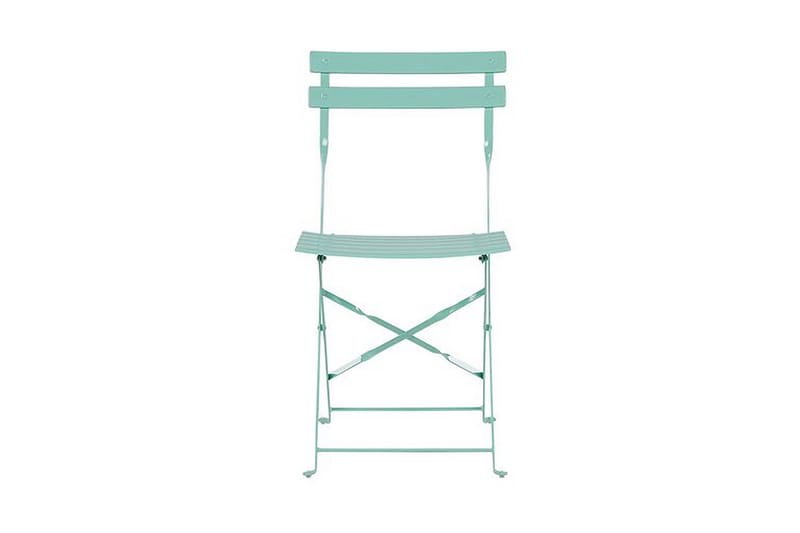 Balkongsett Alatri 60 cm + 2 stoler - mintgrønn - Hagemøbler & utemiljø - Hagegruppe - Cafemøbler & cafesett
