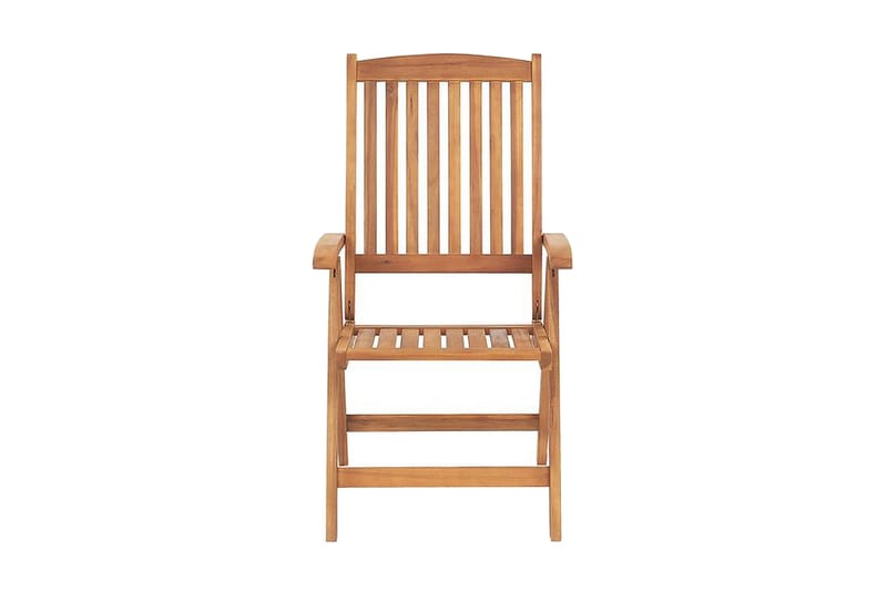 Balkongsett av bord och 2 stoler blå JAVA - Tre/natur - Hagemøbler & utemiljø - Hagegruppe - Cafemøbler & cafesett