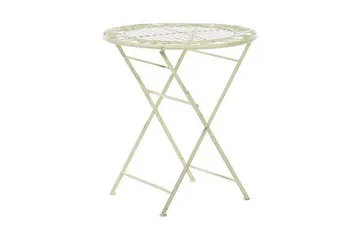 Balkongsett av bord og 2 stoler Lysegrønn BIVIO - Grønn - Hagemøbler & utemiljø - Hagegruppe - Cafemøbler & cafesett