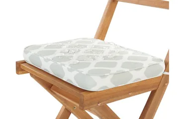 Balkongsett Bord + 2 Stoler Brun / Mintgrønn - Hvit - Hagemøbler & utemiljø - Hagegruppe - Cafemøbler & cafesett