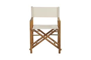 Balkongsett Hvit/ beige MOLISE / SPELLO - Tre / Natur - Hagemøbler & utemiljø - Hagegruppe - Cafemøbler & cafesett