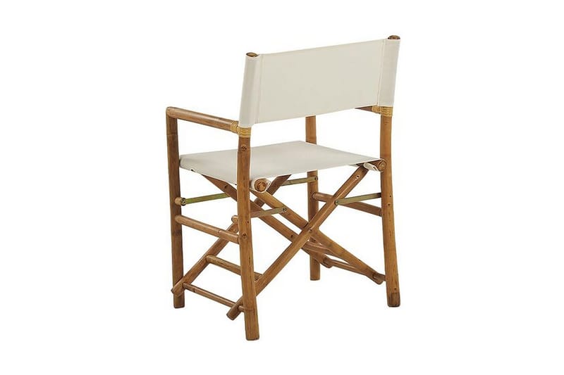 Balkongsett Hvit/ beige MOLISE / SPELLO - Tre / Natur - Hagemøbler & utemiljø - Hagegruppe - Cafemøbler & cafesett