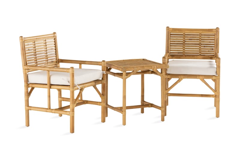 Cafésett Alvimia + 2 Stoler - Hagemøbler & utemiljø - Hagegruppe - Cafemøbler & cafesett