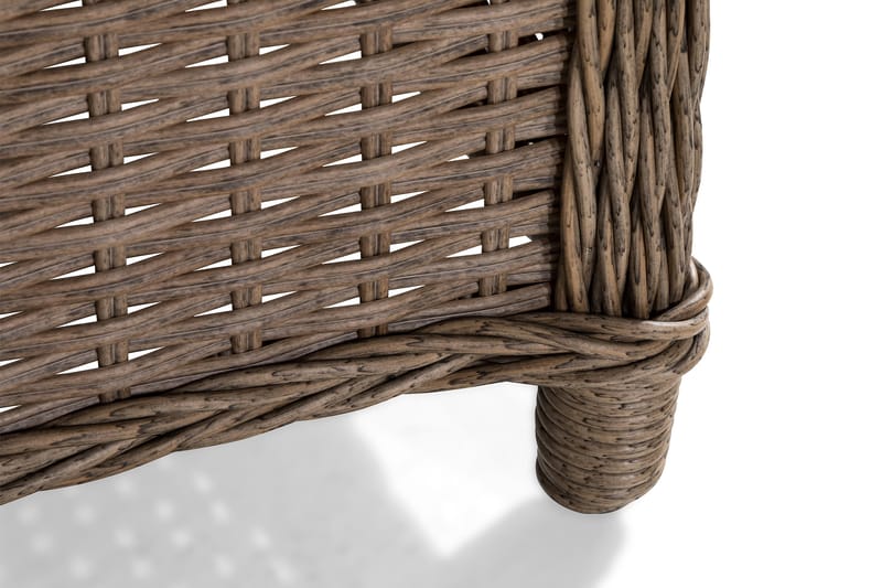 Cafésett Marcus med 2 Reclinerlenestoler m Pute - Natur - Hagemøbler & utemiljø - Hagegruppe - Cafemøbler & cafesett
