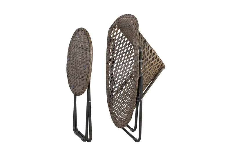 Cafesett TURKU 2 stoler og bord sammenleggbart - Hagemøbler & utemiljø - Hagegruppe - Cafemøbler & cafesett