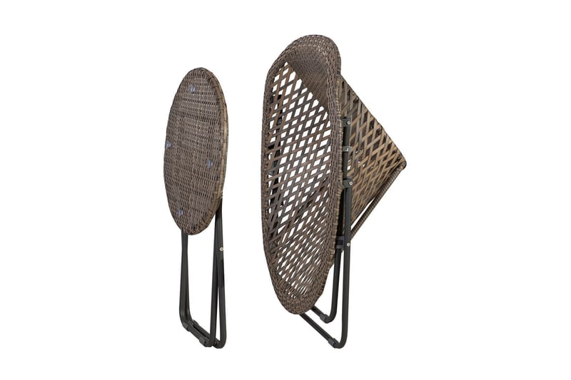 Cafesett TURKU 2 stoler og bord sammenleggbart - Hagemøbler & utemiljø - Hagegruppe - Cafemøbler & cafesett