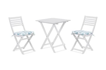 Cordido Cafésett - Hvit - Hagemøbler & utemiljø - Hagegruppe - Cafemøbler & cafesett