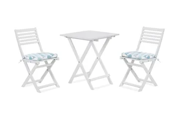 Cordido Cafésett - Hvit - Hagemøbler & utemiljø - Hagegruppe - Cafemøbler & cafesett