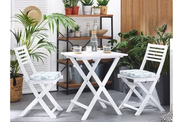 Cordido Cafésett - Hvit - Hagemøbler & utemiljø - Hagegruppe - Cafemøbler & cafesett