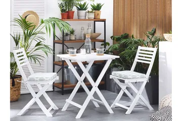 Cordido Cafésett - Hvit - Hagemøbler & utemiljø - Hagegruppe - Cafemøbler & cafesett