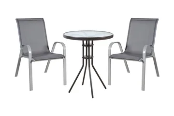 Dublin Balkongsett 2 Stoler - Hagemøbler & utemiljø - Hagegruppe - Cafemøbler & cafesett