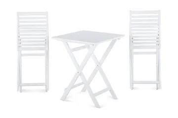 Fiji Balkongsett 60 cm - Gul - Hagemøbler & utemiljø - Hagegruppe - Cafemøbler & cafesett