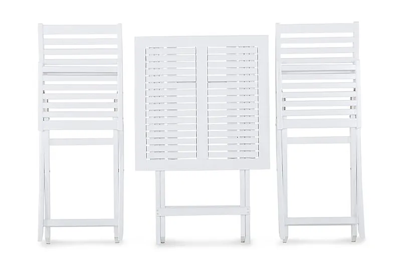 Fiji Balkongsett 60 cm - Gul - Hagemøbler & utemiljø - Hagegruppe - Cafemøbler & cafesett