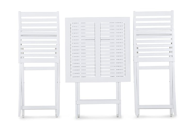 Fiji Balkongsett 60 cm - Gul - Hagemøbler & utemiljø - Hagegruppe - Cafemøbler & cafesett