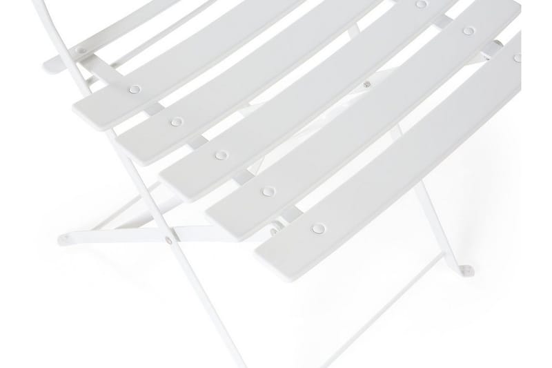 Fiori Balkongsett 45,5 cm - Hvit - Hagemøbler & utemiljø - Hagegruppe - Cafemøbler & cafesett