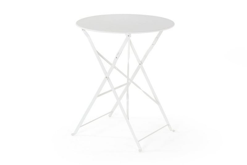 Fiori Balkongsett 45,5 cm - Hvit - Hagemøbler & utemiljø - Hagegruppe - Cafemøbler & cafesett