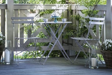 Fiori Balkongsett 52 cm - Grå - Hagemøbler & utemiljø - Hagegruppe - Cafemøbler & cafesett