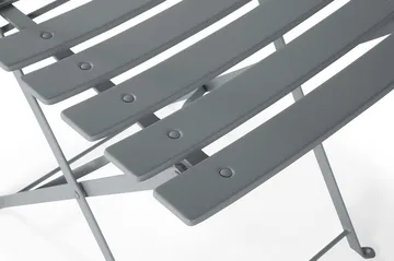 Fiori Balkongsett 52 cm - Grå - Hagemøbler & utemiljø - Hagegruppe - Cafemøbler & cafesett