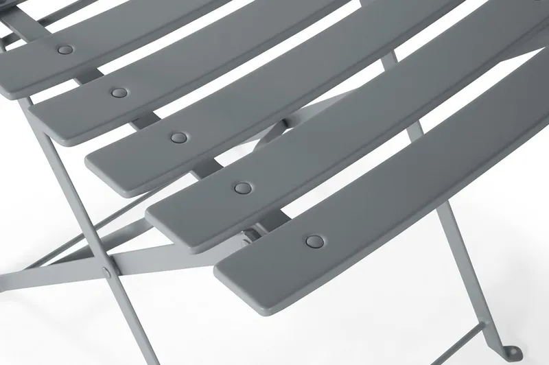 Fiori Balkongsett 52 cm - Grå - Hagemøbler & utemiljø - Hagegruppe - Cafemøbler & cafesett