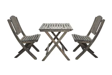 Gruppe for utemøbler Wilma & Visby - Grå - Hagemøbler & utemiljø - Hagegruppe - Cafemøbler & cafesett