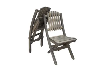 Gruppe for utemøbler Wilma & Visby - Grå - Hagemøbler & utemiljø - Hagegruppe - Cafemøbler & cafesett