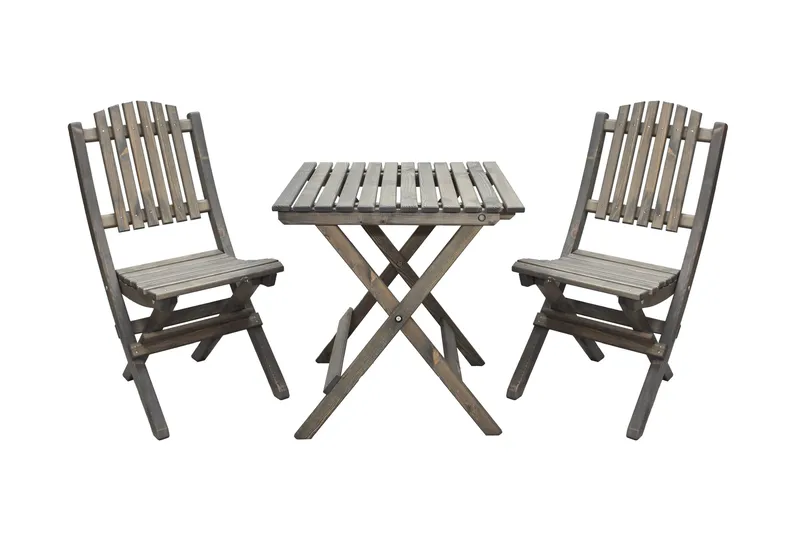 Gruppe for utemøbler Wilma & Visby, Grå