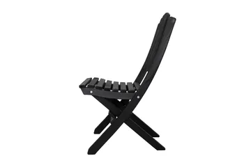 Gruppe for utemøbler Wilma & Visby - Kaffe svart - Hagemøbler & utemiljø - Hagegruppe - Cafemøbler & cafesett