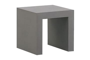 Hagesett av bord och 4 krakker 90x90 OLBIA - Grå - Hagemøbler & utemiljø - Hagegruppe - Cafemøbler & cafesett