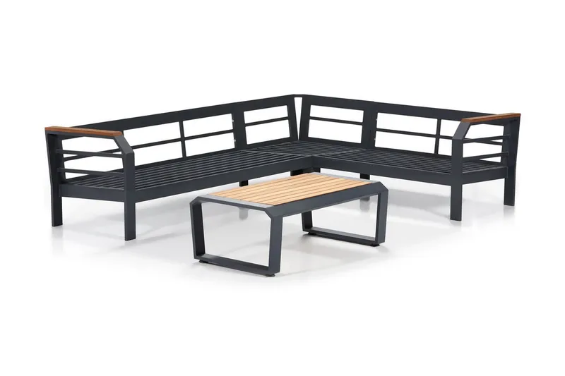 Lassento Hjørneloungesæt 4-Pers. - Hagemøbler & utemiljø - Loungemøbler - Loungegrupper