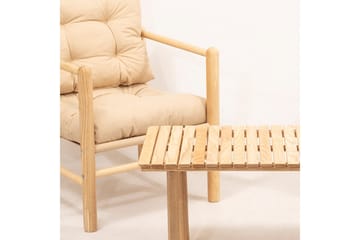 Narander Sofagruppe - Naturell - Hagemøbler & utemiljø - Hagegruppe - Cafemøbler & cafesett