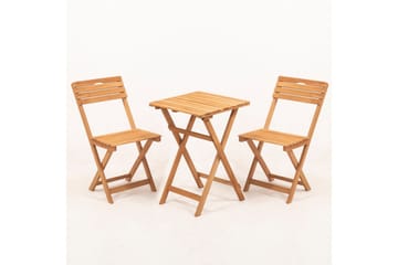 Natsume Cafésett - Valnøtt - Hagemøbler & utemiljø - Hagegruppe - Cafemøbler & cafesett