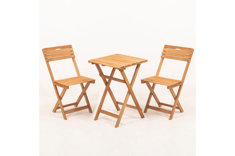 Natsume Cafésett - Valnøtt - Hagemøbler & utemiljø - Hagegruppe - Cafemøbler & cafesett