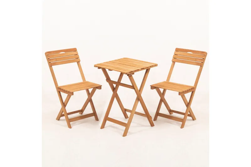 Natsume Cafésett - Valnøtt - Hagemøbler & utemiljø - Hagegruppe - Cafemøbler & cafesett