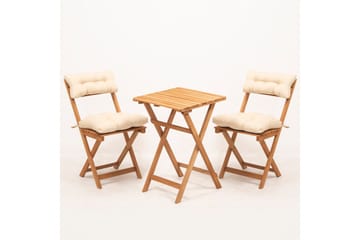 Natsume Cafésett - Valnøtt - Hagemøbler & utemiljø - Hagegruppe - Cafemøbler & cafesett