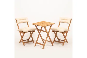 Natsume Cafésett - Valnøtt - Hagemøbler & utemiljø - Hagegruppe - Cafemøbler & cafesett