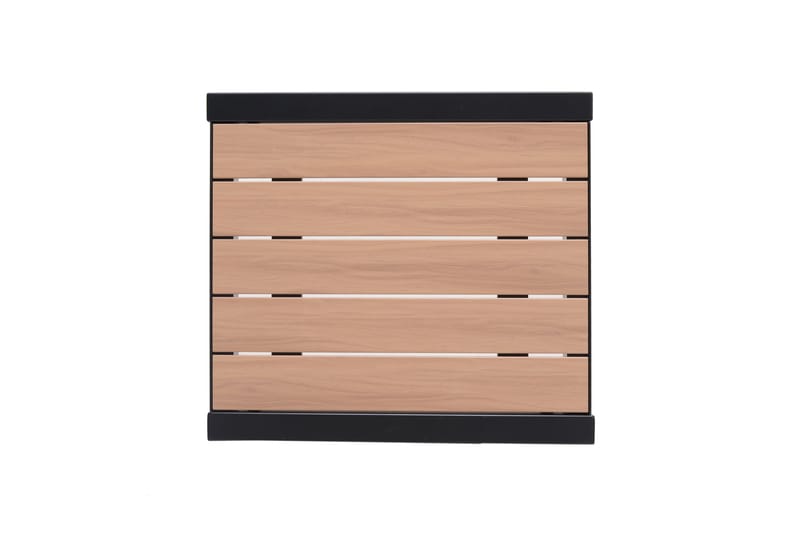 Panama Cafésett 50x50 cm + 2 Stoler Svart - Lifestyle Garden - Hagemøbler & utemiljø - Hagegruppe - Cafemøbler & cafesett