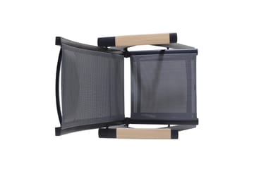 Panama Cafésett 50x50 cm + 2 Stoler Svart - Lifestyle Garden - Hagemøbler & utemiljø - Hagegruppe - Cafemøbler & cafesett