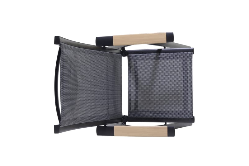 Panama Cafésett 50x50 cm + 2 Stoler Svart - Lifestyle Garden - Hagemøbler & utemiljø - Hagegruppe - Cafemøbler & cafesett