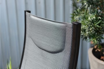 Panama Cafésett 50x50 cm + 2 Stoler Svart - Lifestyle Garden - Hagemøbler & utemiljø - Hagegruppe - Cafemøbler & cafesett