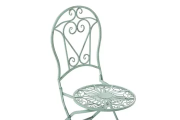 Piossasco Cafésett - Grønn - Hagemøbler & utemiljø - Hagegruppe - Cafemøbler & cafesett