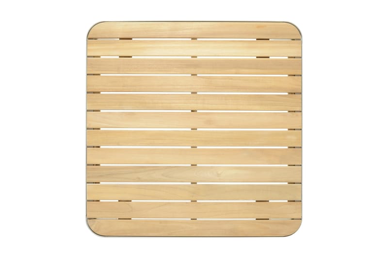 Portals Loungegruppe 4-seter - Hvit/Teak - Hagemøbler & utemiljø - Loungemøbler - Loungegrupper