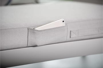 Portals Solsengsett med Pute - Hvit / Tre - Hagemøbler & utemiljø - Stoler & Lenestoler - Solsenger & solvogner