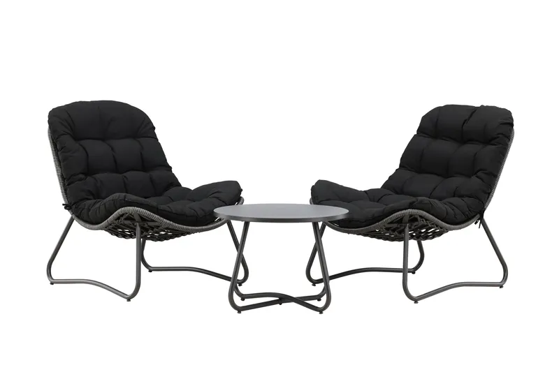 Cala Sofagruppe Utendørs 2-seter, Svart