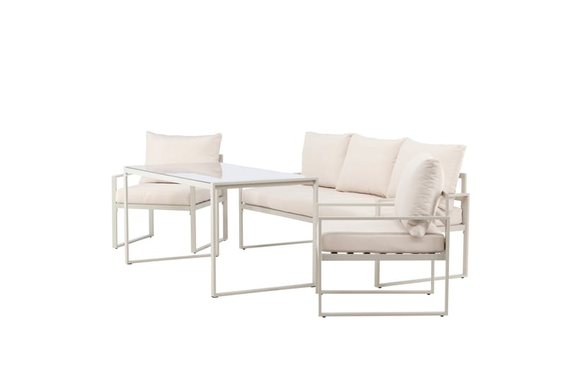 Catania Sofagruppe Utendørs 5-seter - Beige - Hagemøbler & utemiljø - Hagegruppe - Sofagruppe utendørs