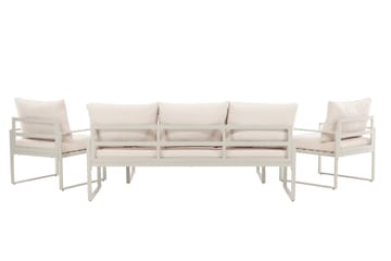 Catania Sofagruppe Utendørs 5-seter - Beige - Hagemøbler & utemiljø - Hagegruppe - Sofagruppe utendørs